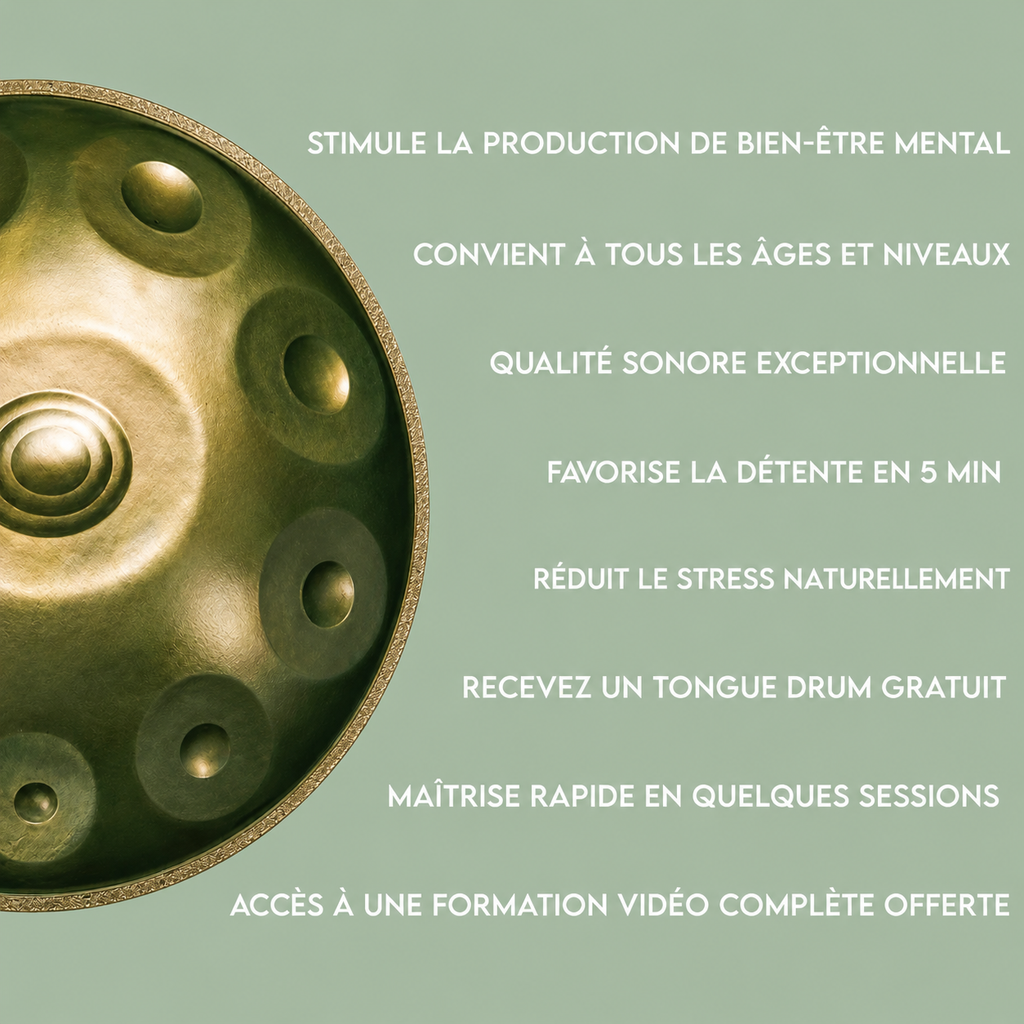 Handpan Mandala Do majeur