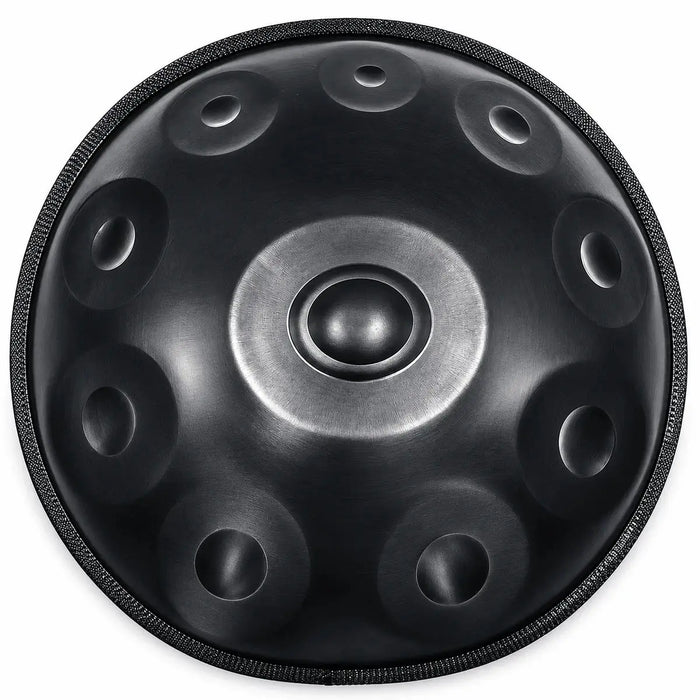 Handpan Ré mineur Noir