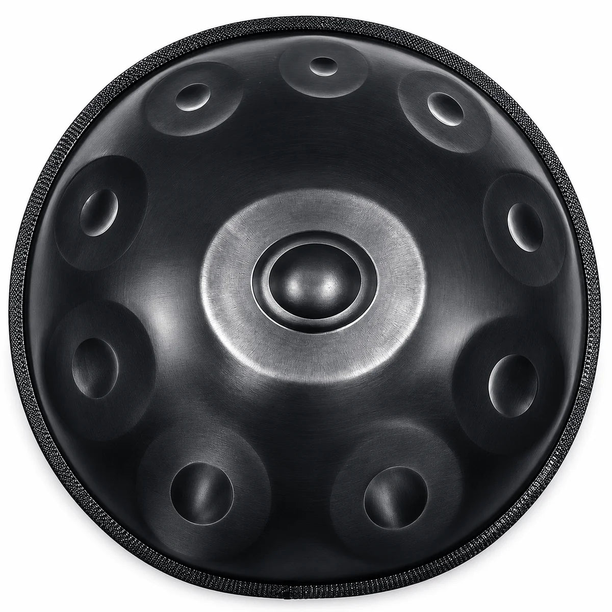 Handpan Ré mineur Noir