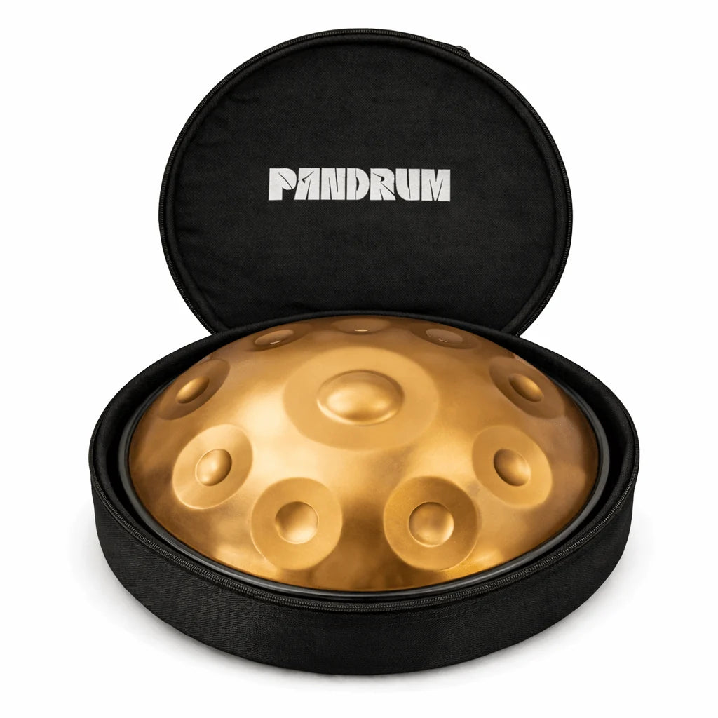 Handpan Ré mineur Doré