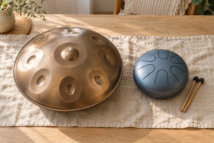 Handpan ou tongue drum ?